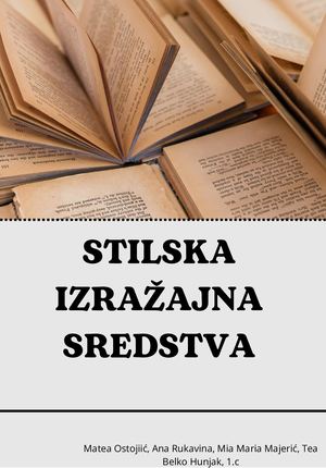 Stilska izražajna sredstva