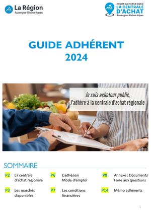 Mon Guide Adhérent 2024