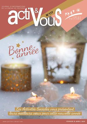 CMCAS Poitiers › Activ'Et Vous 177 - Février à avril 2024
