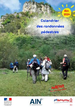 FFRandonnée Ain Calendrier 2024