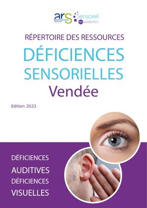 Répertoire des Ressources Déficiences Sensorielles 85 - SRAE Sensoriel