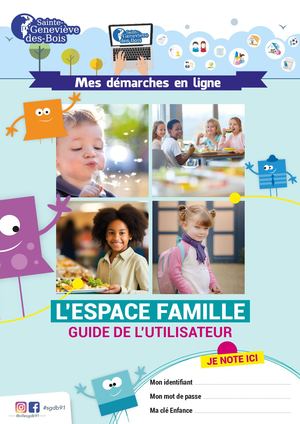 Guide Utilisateur Espace Famille 2024