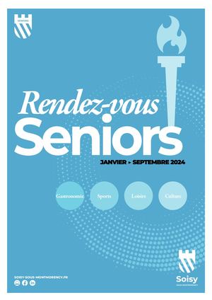 Rendez-vous seniors - Janvier à septembre 2024