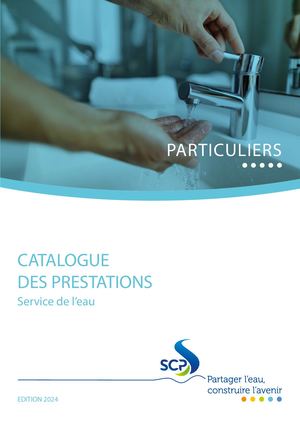 Catalogue des prestations - Particuliers