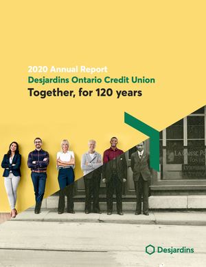 Desjardins Ontario - Annual report 2020