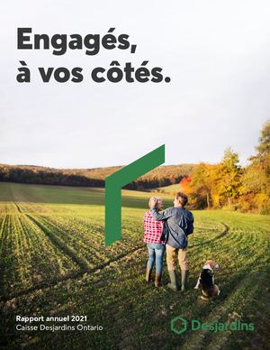 Caisse Desjardins Ontario - Rapport Annuel 2021