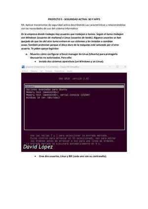 Proyecto 5 David López