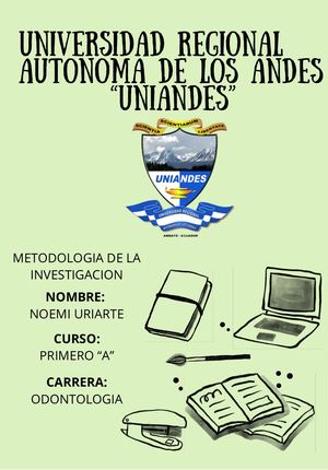 Universidad Regional Autonoma De Los Andes “Uniandes”