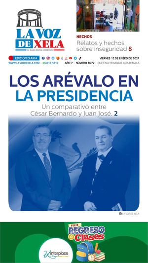 EDICIÓN DIGITAL #1672 del diario LA VOZ DE XELA