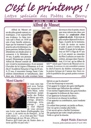 58 C'est Le Printemps ! 30 04 2021