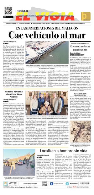 14 de enero del 2024