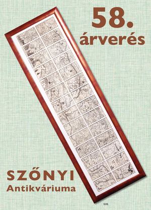 Szőnyi Antikváriuma - 58. könyvárverése