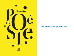 La Semaine de la poésie - Projet 2024