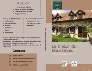 Brochure Gîte Hesdin L'abbé