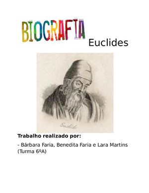 Biografia de Euclides