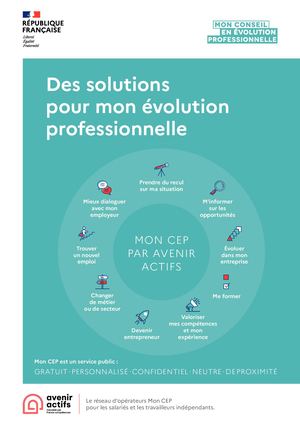 Brochure Mon CEP par Avenir Actifs en BFC