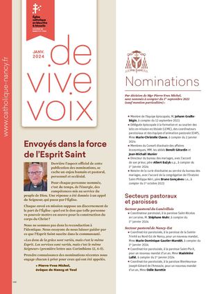 De Vive Voix - janvier 2024
