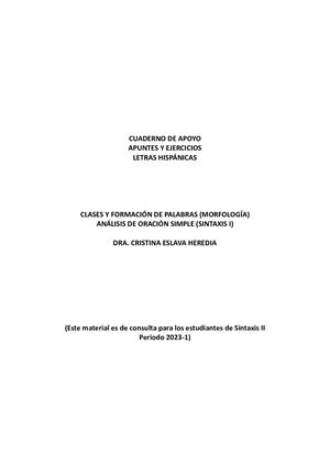 Cuaderno Sintaxis -cuadros de apoyo 2023 1