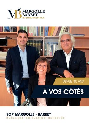 Brochure Commissaires de Justice Margolle Barbet Monchaux