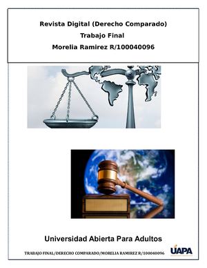 Revista Digital Derecho Comparado(morelia Ramirez)