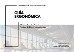Guía Ergonómica