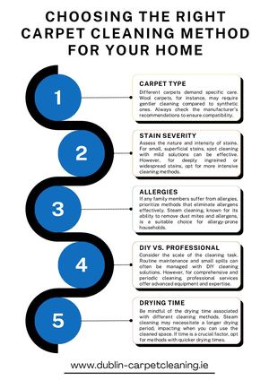 Choosing The Right Carpet Cleaning Method For Your Home