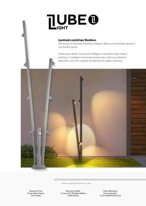 Tubelight Paris - Gamme Bamboo