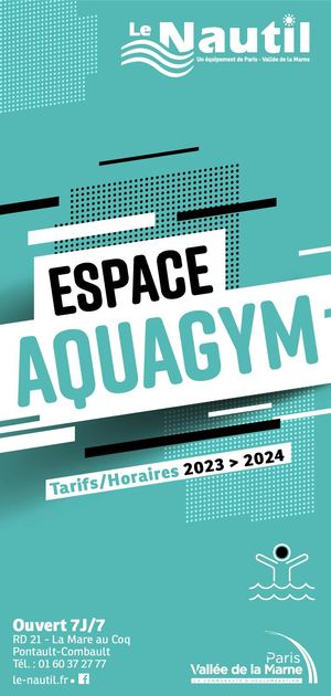 Le Nautil - Espace Aquagym 2023 / 2024