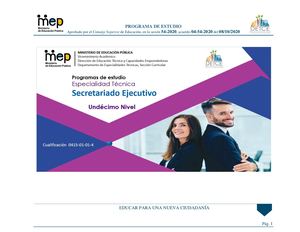 Secretariado Ejecutivo 11