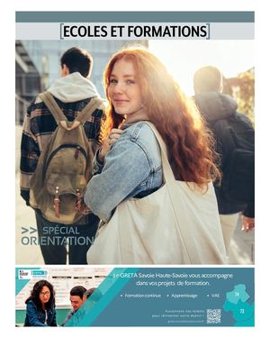 Ecoles et Formations - Spécial orientation -  Janvier 2024