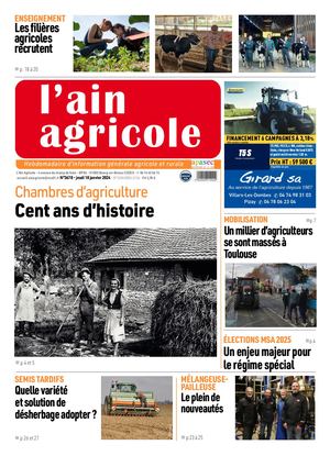 Ain Agricole jeudi 18 janvier 2024