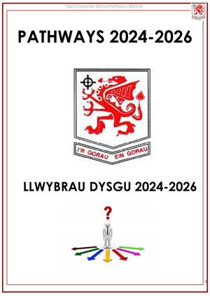 Year 9 Pathways Booklet 2024-26