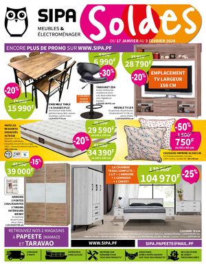 SOLDES 2024 SIPA PAPEETE