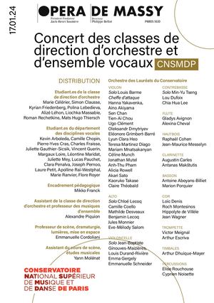Feuille De Salle - CNSMDP