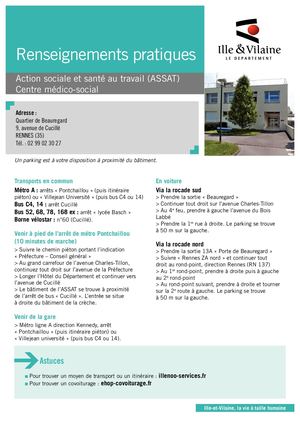 Fiche d'accès Batiment Assat