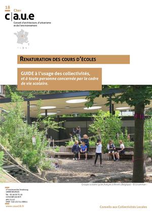 Guide sur la renaturation des cours d'écoles