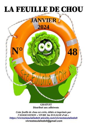 LA FEUILLE DE CHOU N°48 JANVIER 2024