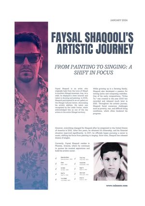 Faysal Shaqooli's Artistic Journey