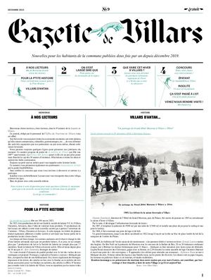 Gazette de Villars Hiver 23-24