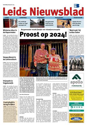 Leids Nieuwsblad Regio 18 01 2024