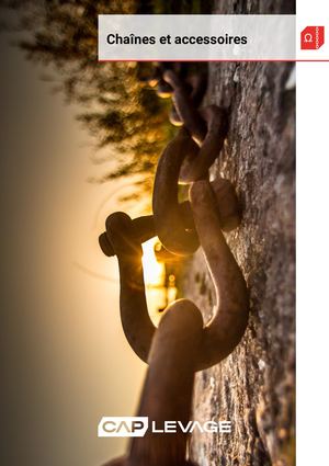Catalogue chaînes et accessoires Cap Levage