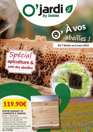 Catalogue O'jardi By 3MMM - Spécial Apiculture du 07 février au 02 mars 2024