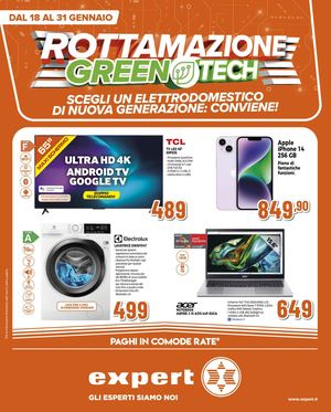 Dal 18 al 31 Gennaio - Rottamazione GreenTech