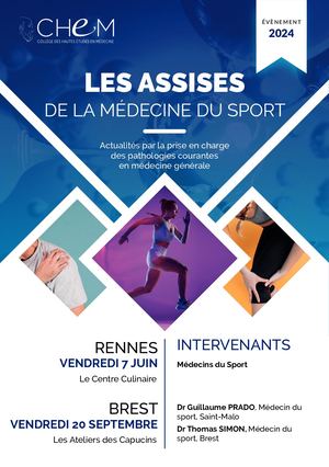Flyer Assises Médecine Du Sport Rennes Brest