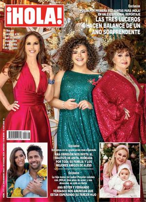 Las Tres Lucero En Hola! Mexico Diciembre 2023