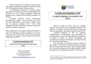 AMFAR A15 510 L' enquête statistique de novembre 1941