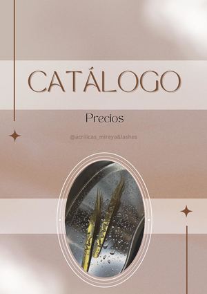 Catalogo De Pestañas