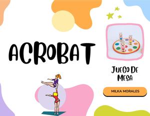 Juego De Mesa Acrobat Explicado