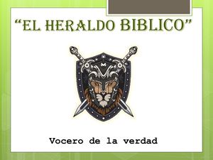 Revista El Heraldo Biblico