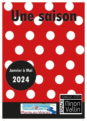 Saison culturelle Espace Ninon Vallin 2024